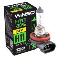 Лампа галогенна WINSO 12V H11 HYPER 55W PGJ19-2 712810