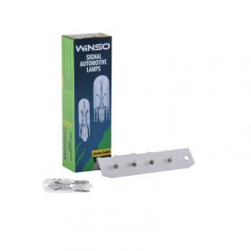 Лампи автомобільні міні WINSO 12V W1.2W 1.2W W2x4.6d 10шт 713240