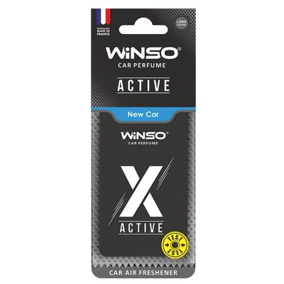 Освежитель воздуха WINSO X Active целлюлозный New Car 533510