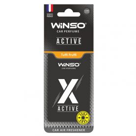 Освежитель воздуха WINSO X Active целлюлозный Tutti Frutti 533580
