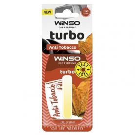 Ароматизатор целлюлозный с капсулой Winso Turbo - Anti Tobacco 532630
