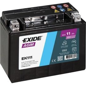 Аккумулятор EXIDE START-STOP AUXILIARY AGM 6СТ-11Ah Аз 150А (EN) EK111