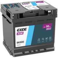 Автомобильный аккумулятор EXIDE START-STOP AGM 6СТ-50Ah АзЕ 570А (EN) EK500