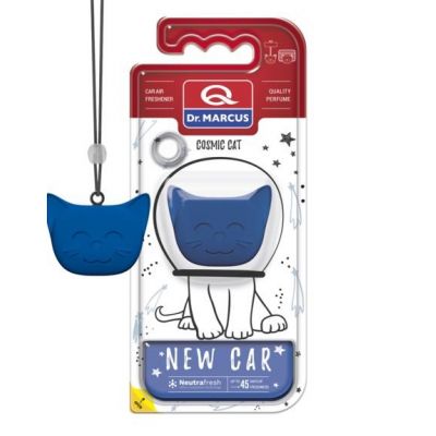 Освежитель салона сухой Dr.Marcus COSMIC CAT New Car 25г 948