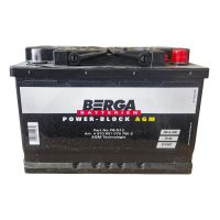 Автомобільний акумулятор BERGA Power Block AGM 6СТ-70Ah Аз 760А (EN) 5709010767502
