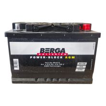 Автомобильный аккумулятор BERGA Power Block AGM 6СТ-70Ah Аз 760А (EN) 5709010767502