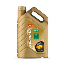 Автомобильное моторное масло MOL Dynamic Gold DX 0W-20 4л 13302463