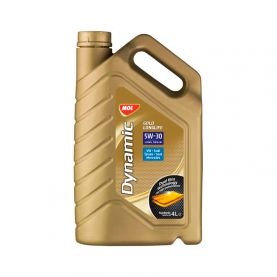 Автомобильное моторное масло MOL Dynamic Gold Longlife 5W-30 4л 13301115