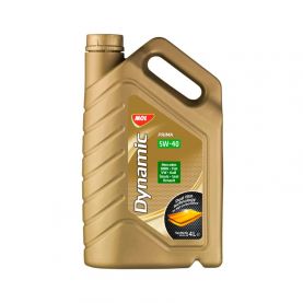 Автомобильное моторное масло MOL Dynamic Prima 5W-40 4л 13301138