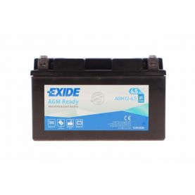 Мото акумулятор EXIDE Ready AGM 6СТ-6,5Ah Аз 85А (EN) AGM12-6.5