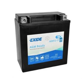 Мото акумулятор EXIDE Ready AGM 6СТ-18Ah Аз 230А (EN) AGM12-17