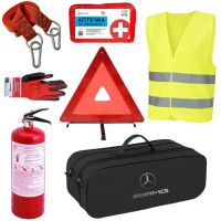 Сумка-набор автомобилиста Mercedes-Benz AMG 01-136-Л черная 2 отдела