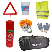 Сумка-набор автомобилиста Smart компакт черная 2 отдела 01-126-К