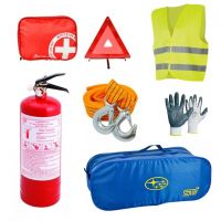 Сумка-набор автомобилиста Subaru STI легковой 01-137-Л синяя 2 отдела