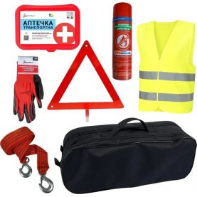 Универсальная сумка-набор для автомобилиста из ВВПА черная