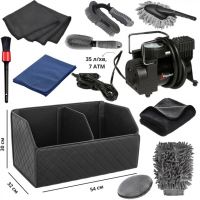 Сумка-набор Компрессор 35 л с набором для мойки автомобиля 