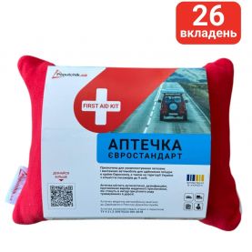 Аптечка медична автомобільна Євростандарт Poputchik 02-083-М