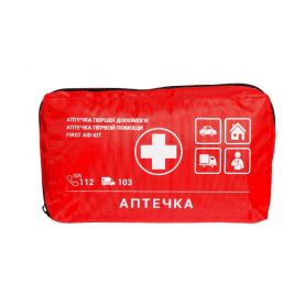 Аптечка медична автомобільна-1 Poputchik  згідно ТУ (02-002-М) м'який футляр