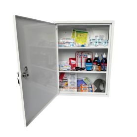 Аптечка медична для закладів  громадського харчування 02-093-IS Poputchik в металевому ящику