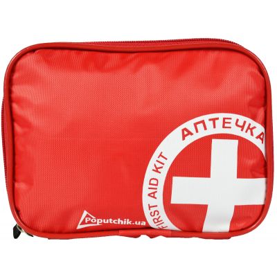 Аптечка медична в дорогу Poputchik згідно ТУ (02-037-М) м'який футляр