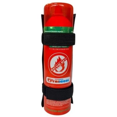 Вогнегасник водопінний аерозольний ВВПА-400  з текстильним кріпленням
