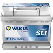Автомобильный аккумулятор VARTA Silver Dynamic D15 6СТ-63Ah АзЕ 610A (EN) 563400061