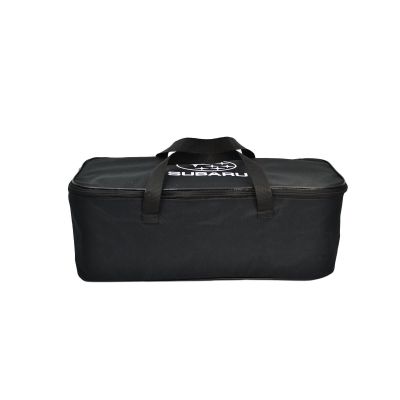 Сумка-органайзер в багажник Subaru чорна 1 відділ розмір 47 х 19 х 22 см