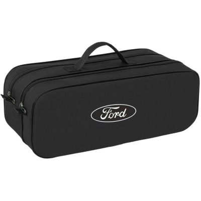Сумка-органайзер в багажник Ford чорна розмір 50 х 18 х 18 см