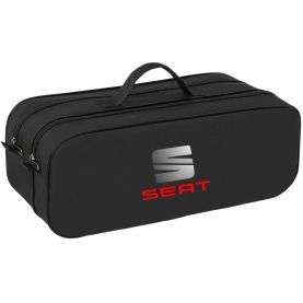 Сумка-органайзер в багажник Seat чорна розмір 50 х 18 х 18 см