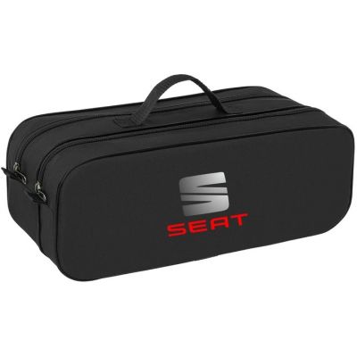 Сумка-органайзер в багажник Seat чорна розмір 50 х 18 х 18 см