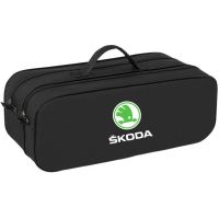 Сумка-органайзер в багажник Skoda чорна розмір 50 х 18 х 18 см