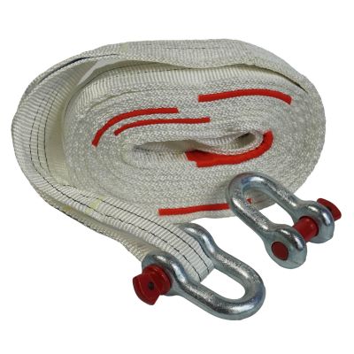 Трос буксировочный со скобами POPUTCHIK 22 т 6 м