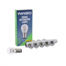 Лампа автомобильная мини WINSO 12V P21/5W 21/5W BAY15d 10шт
