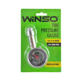 Манометр для шин металлический 7,5АТМ 143200