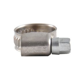 Хомуты металлические WINSO нержавеющая сталь 10-16 9мм W2 100шт 162100