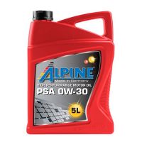 Автомобильное моторное масло ALPINE PSA C2 0W-30 5л