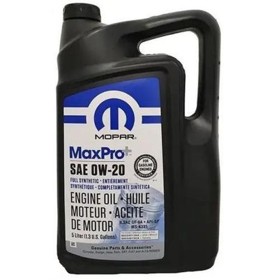 Автомобільна моторна олива MOPAR MaxPro 0W-20 5л 68218951AC