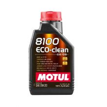 Автомобільна моторна олива MOTUL 8100 Eco-Clean 0W-20 1л 108813