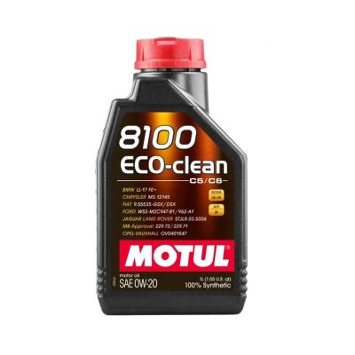 Автомобильное моторное масло MOTUL 8100 Eco-Clean 0W-20 1л 108813
