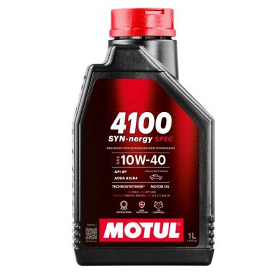 Автомобильное моторное масло MOTUL 4100 SYN-nergy Spec 10W-40 1л 112890