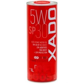 Автомобильное моторное масло XADO 5W-30 SP Red Boost 1л 26185