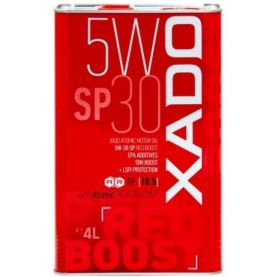 Автомобильное моторное масло XADO 5W-30 SP Red Boost 4л 26285