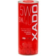 Автомобильное моторное масло XADO 5W-40 SN Red Boost 1л 26169