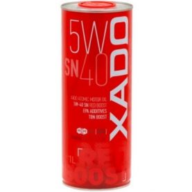 Автомобільна мотрона олива XADO 5W-40 SN Red Boost 1л 26169