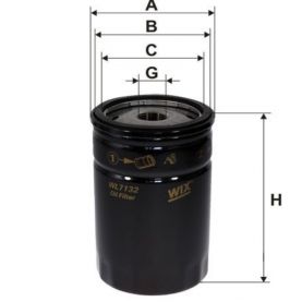 Масляный фильтр WIX FILTERS WL7132