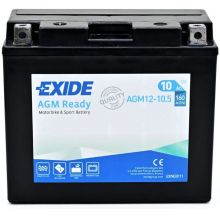 Мото акумулятор EXIDE Ready AGM 6СТ-10Ah Аз160А (EN) AGM12-10.5