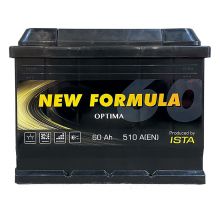 Автомобильный аккумулятор New Formula Optima 6СТ-60Ah АзЕ 510А (EN)