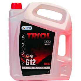 Антифриз TRIOL Professional (-42ºC) G12 красный 5л