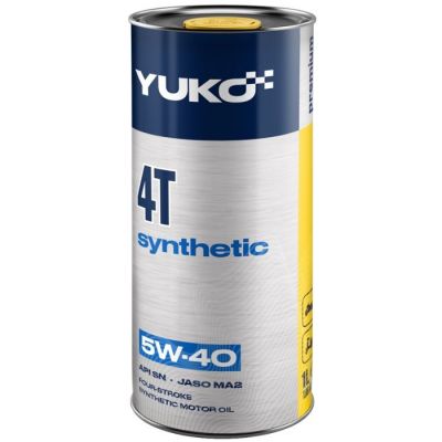Автомобільна мотрона олива YUKO SYNTHETIC 4T 5W-40 1л