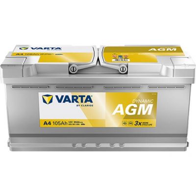 Автомобільний акумулятор VARTA Silver Dynamic AGM H15 6СТ-105Ah АзЕ 950A (EN) 605901095